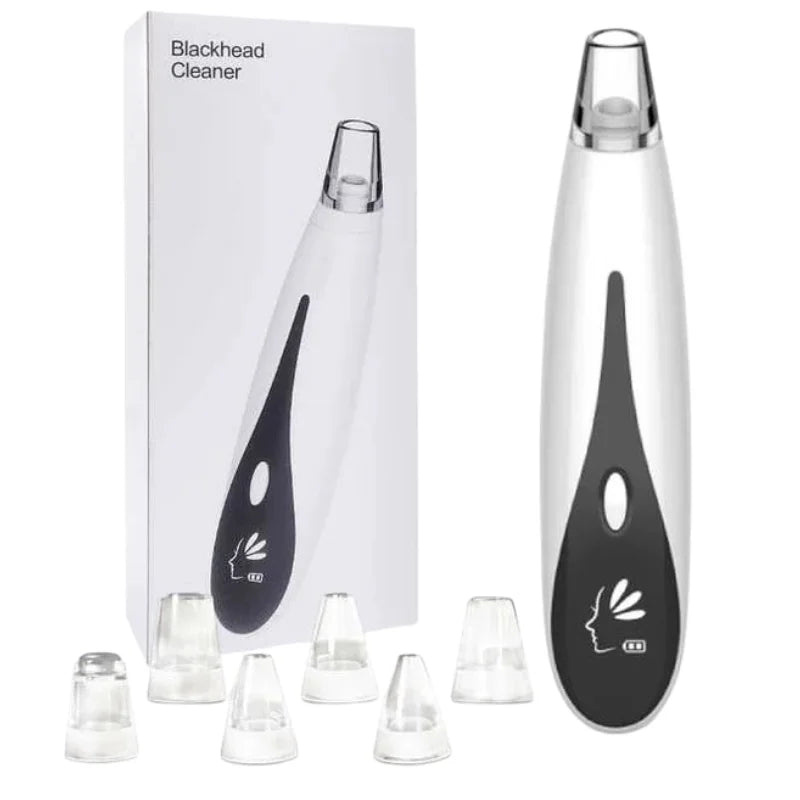 Rechargeable Blackhead Remover Vacuum Cleaner | Model FPLS-001 | Deep Pore Cleansing & Microdermabrasion Device